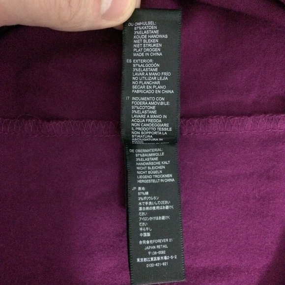 Forever 21 Womens S One Shoulder Purple Mini Dress - Picture 8 of 8